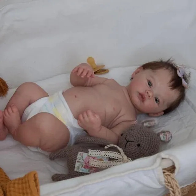 20" Reborn Dolls Realistic Full Body Vinyl Silicone Girl Toddler Doll XMAS Gifts