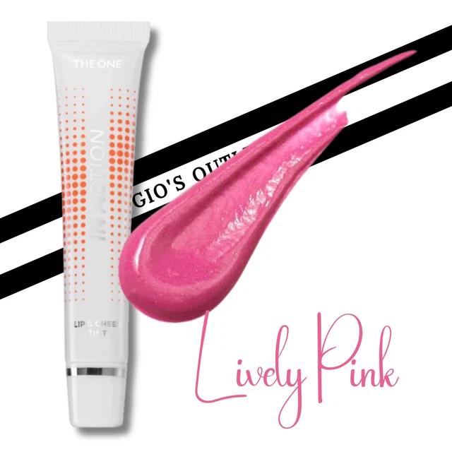 Oriflame The ONE in azione tinta labbra e guance: rosa brillante