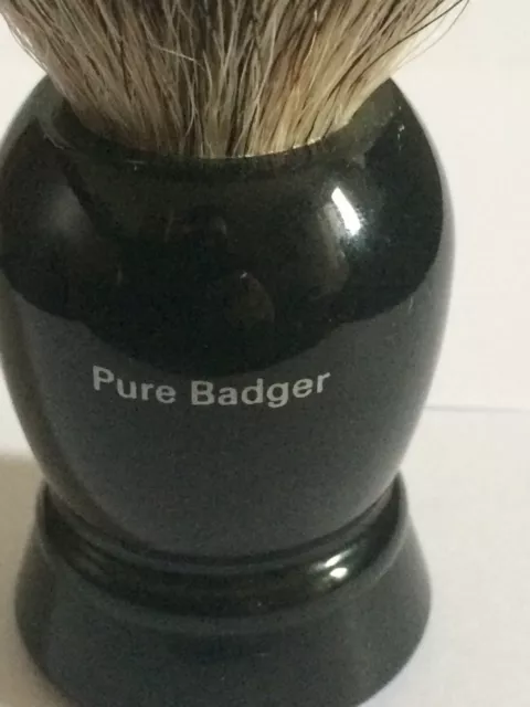 THE ART OF SHAVING Pennello Tasso Pure Badger Hand Made Brush Wet 3