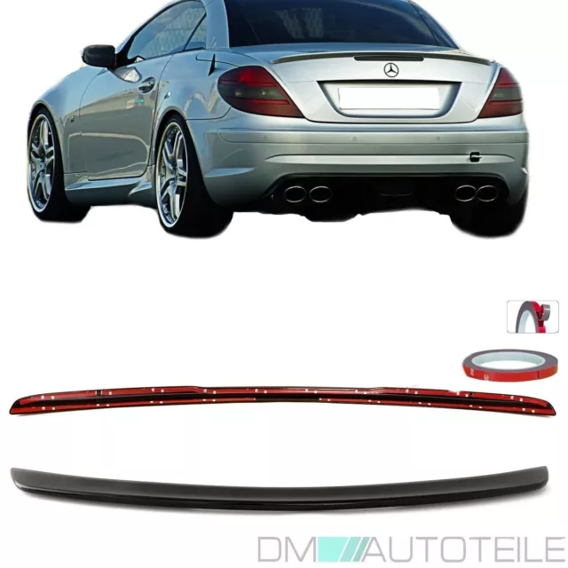 Kofferraumspoiler Heckspoiler Obsidian Schwarz auch für Mercedes SLK R171 AMG 55