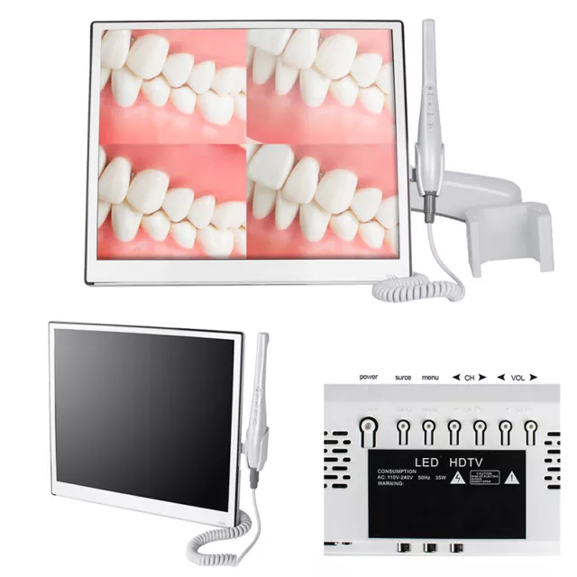 High-Definition17inch Dental Intra Oral Camera WIFI Digital LCD AIO Monitor 6Led