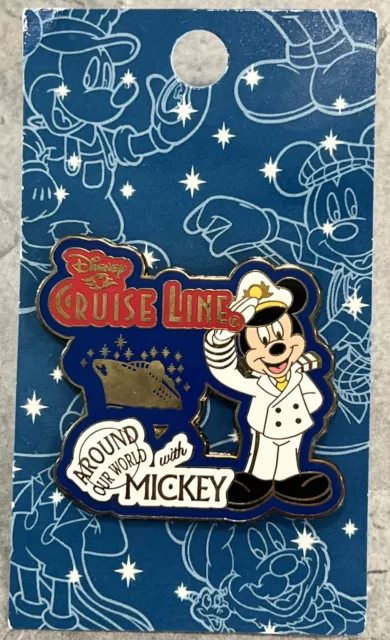 2006 WDW Disney Around Our World With Mickey Mouse Cruise Line Pin LE 1500 NOC