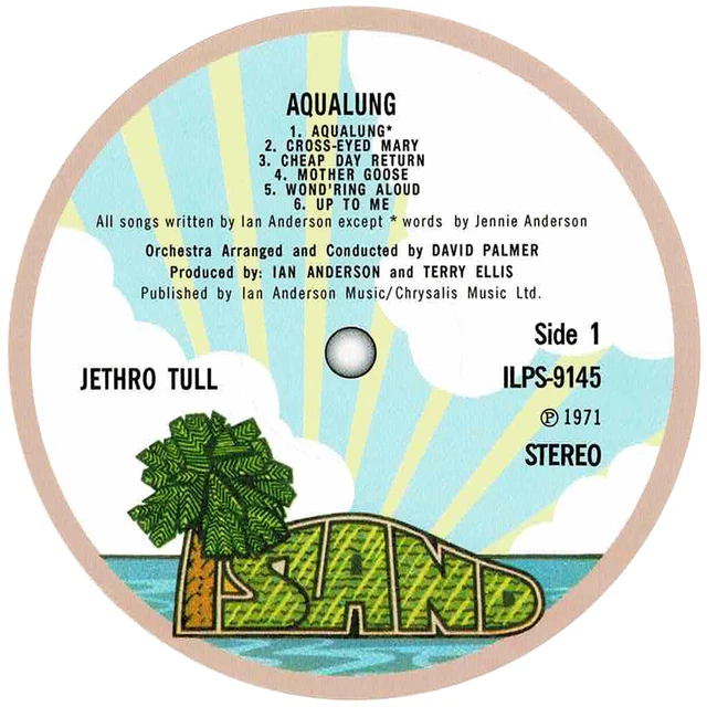 希望者のみラッピング無料 JETHRO TULL Aqualung UK Chrysalis