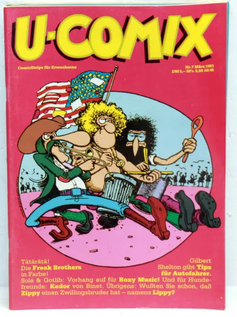 U-COMIX - Comic Strips für Erwachsene Nr. 7 / 1981