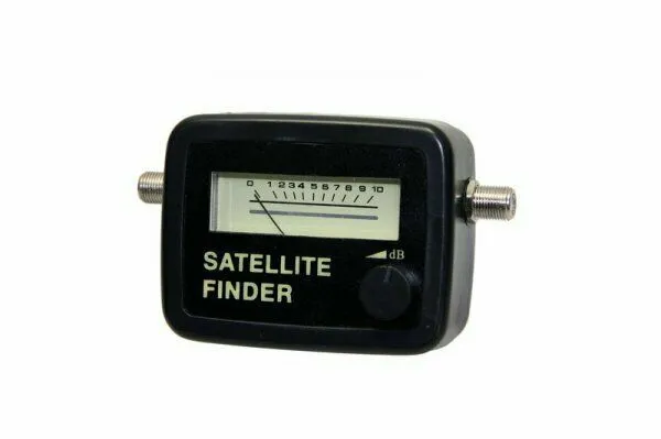 Satfinder Finder Digital Analog Sat HDTV Satelliten Finder + F-Kabel SAT Signal