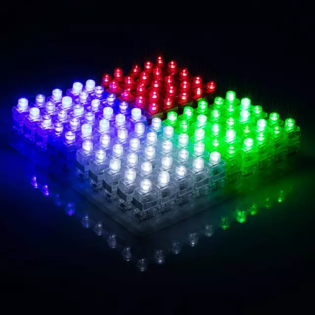 10pcs Finger Light Up Ring Laser LED Rave Party Favors Glow Beams - USA