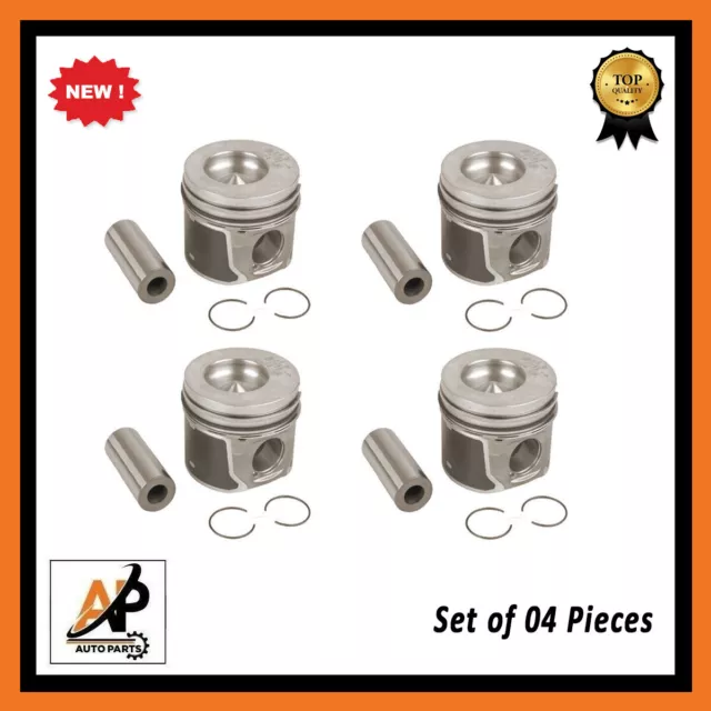 For FORD 1.8 TDCI DIESEL ENGINE KKDA STD Size 82.5MM Piston 4 Pieces NEW 1364105