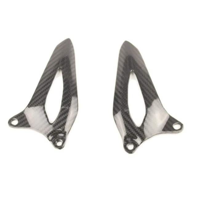 Triumph Speed Triple 100% Carbon Fibre Heel Plates 1200