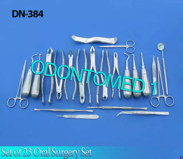 Set of 23 Oral Surgery Dental Instruments Kit DN-384