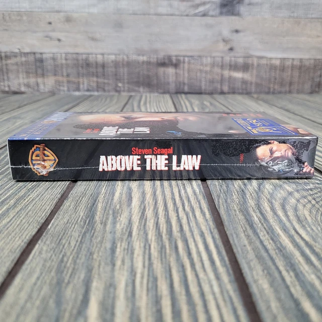 ABOVE THE LAW (VHS, 1998) New Factory Sealed w/WHV Watermark Steven