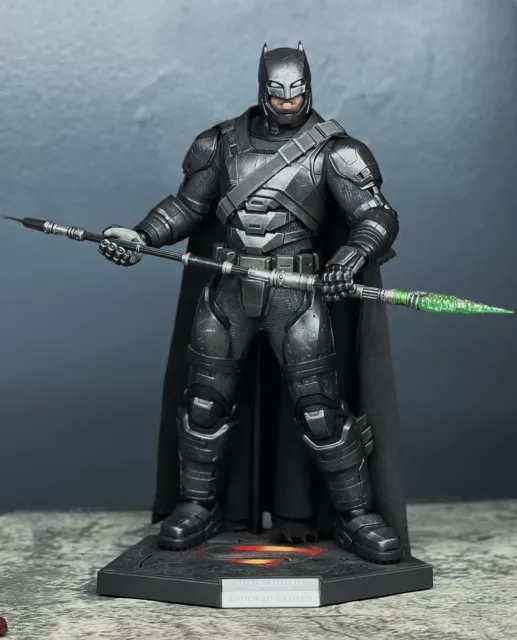 HOT TOYS BATMAN V Superman Dawn Of Justice Armored Batman NO BOX $271. ...