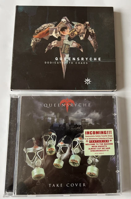 Queensrÿche – Take Cover Queensryche* – Dedicated To Chaos 2CDs EX condition