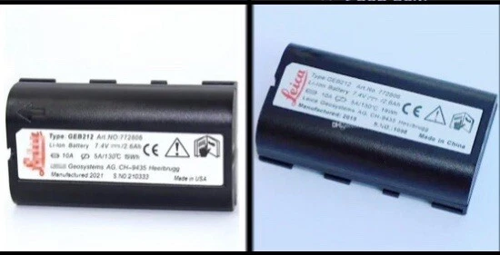 Leica GEB212 Replacement Battery