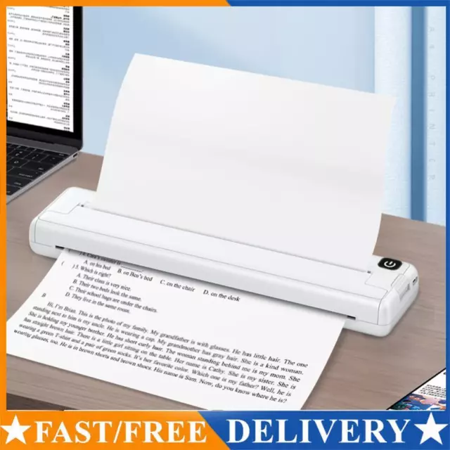 Pocket Photo Document Printer Bluetooth-compatible Printing Paper (Printer)