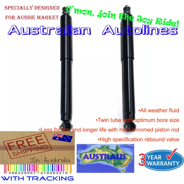 2 Holden Commodore Sedan VY VY2 VZ Extra Low Heavy Duty Rear Shock Absorbers