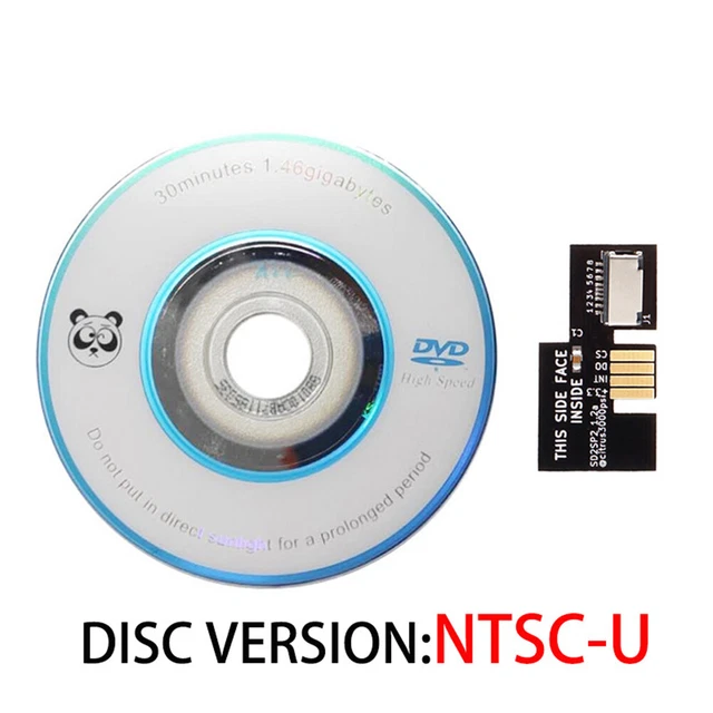 Adattatore SD2SP2 PRO, Lettore di Schede SD SD2SP2 PRO, Disco di Avvio CD, per Chip Xeno GC, Compatibile con Console (Versione PAL UE