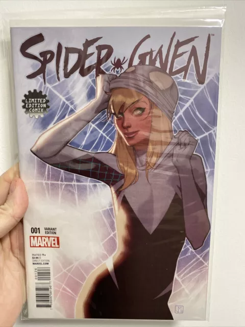 Spider Gwen # 1 Limited Edition Comix Molina Variant 1st Solo Title KEY