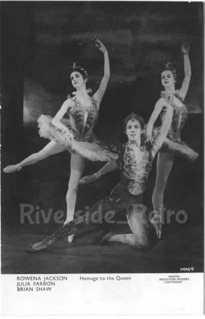 Rowena Jackson Julia Farron Brian Shaw, Hommage an die Königin, Ballettfoto (#167)
