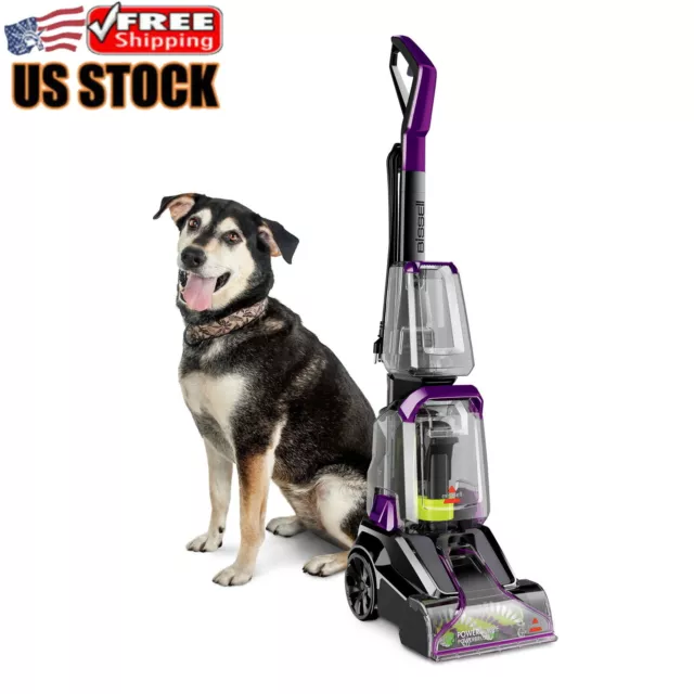 Power Force Brush Pet Lightweight Carpet Washer Remove Messes Removable Nozzle