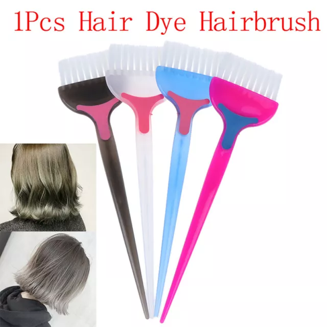 1X Hairdressing Brush Salon Hair Color Dye Tint Tool Kit Hair Brush Barber C~m'