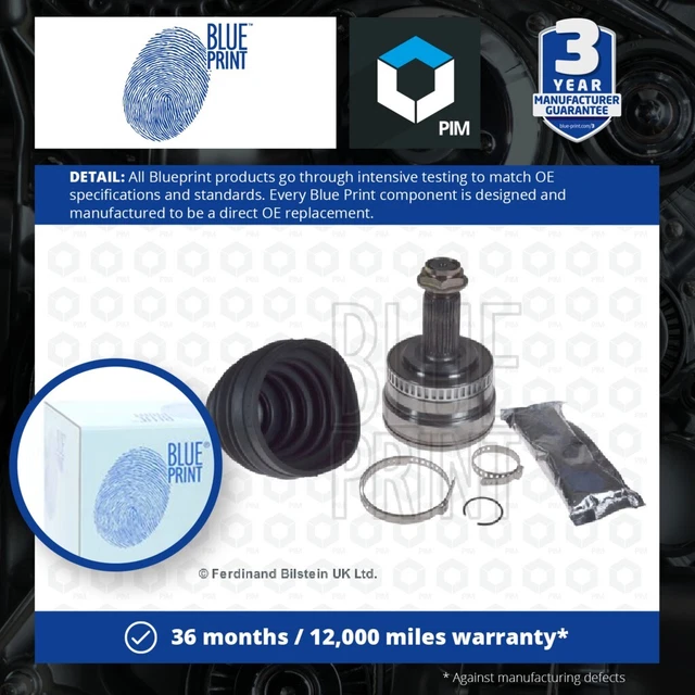 CV JOINT FITS RANGE ROVER Mk3 L322 4.4 Front Outer 02 to 12 C.V