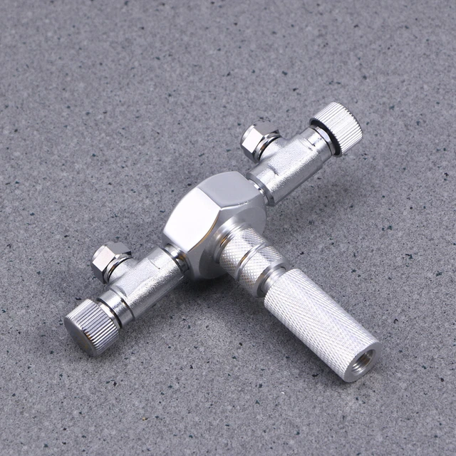 Régulateur Air Pistolet Peinture 0-140psi - Manomètre Acier Inoxydable Filetage G1/4"