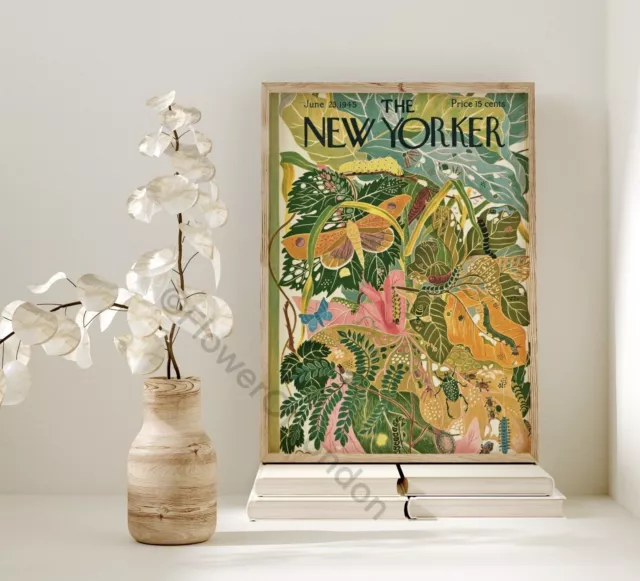 New Yorker Magazine Vintage Cover Print 23 June 1945 Summer Ilonka Karazs Giclée