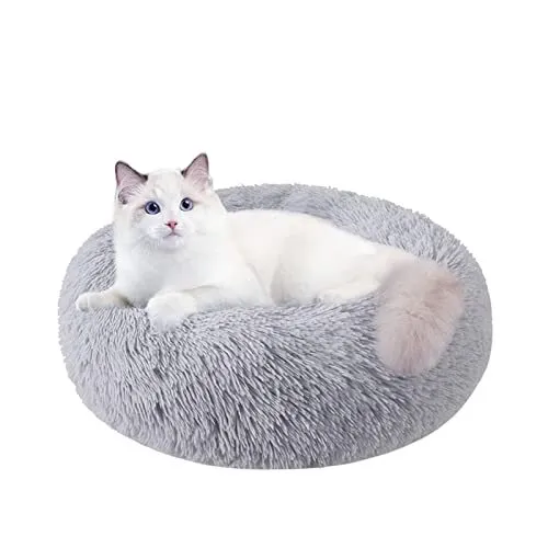 Cat Beds for Indoor Cats,20/24 Inch Dog Bed for Small Melium Large Dogs, Wash...