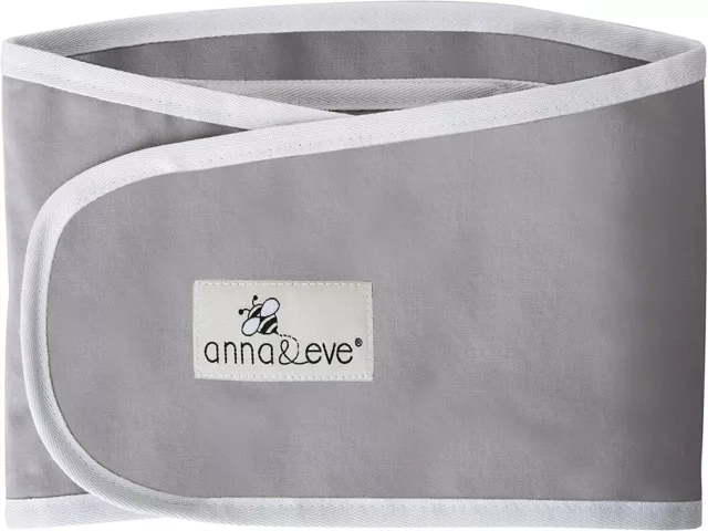 Anna & Eve Swaddle Strap Arms Only Baby Swaddle Grey (Large)