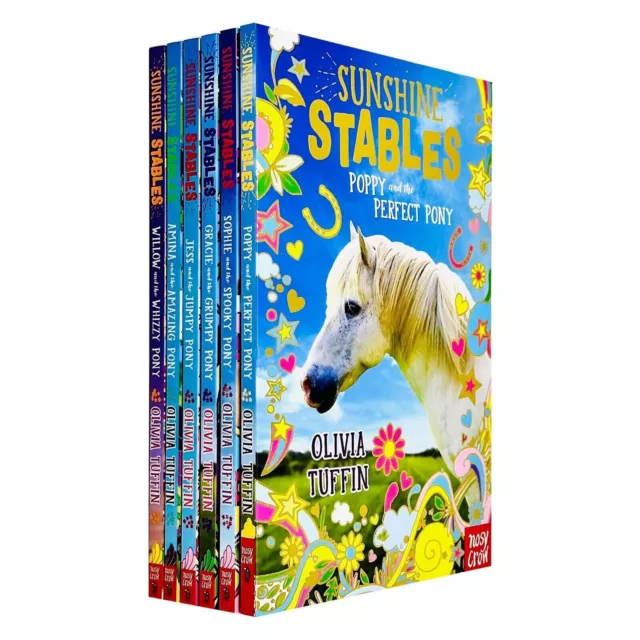 Olivia Tuffin Sunshine Stables Series 6 Books Collection Set NEW Pack