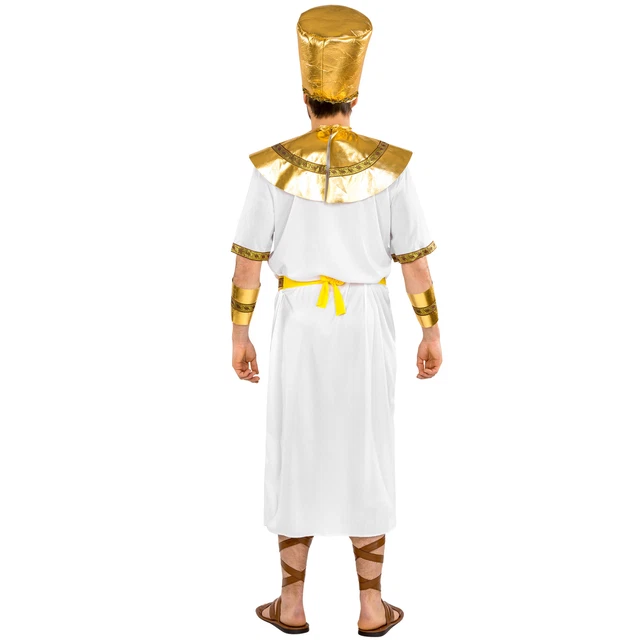 Costume Faraone Egizio Uomo Egitto Set Antico Carnevale Carnevale Carnevale Carnevale