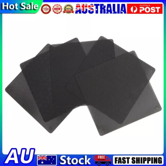 5x 120mm PVC Computer PC Cooler Mesh Chassis Case Fan Dust Filter Cover