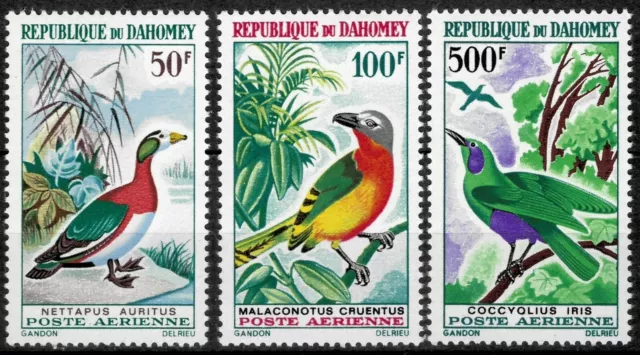 Benin / Dahomey 1966 ☀ Airmail Fauna - Birds set ☀ MNH**