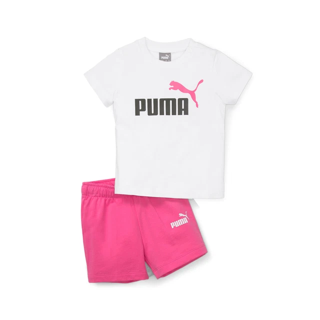 Completo bambino puma minicats tee & shorts set 845839.52