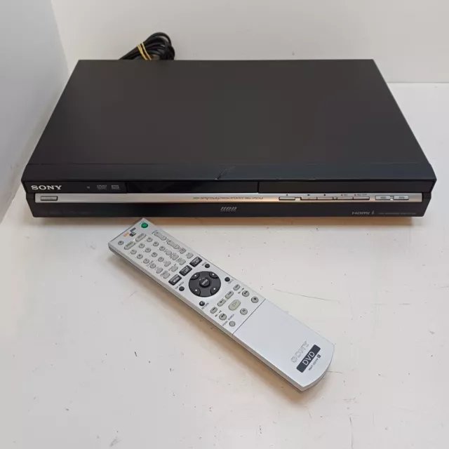 Sony RDR-HX750 DVD/HDD-Recorder TESTED +Remote HDMI 1080P Upscale USB DV-IN 160G
