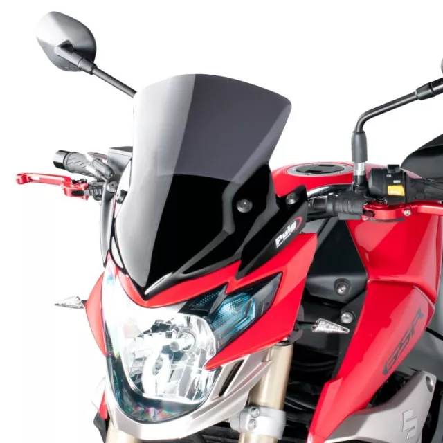 Nakedbike-Scheibe für Suzuki GSR 750 11-16 dunkel getönt Puig NG Sport