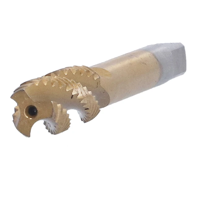 Spiral Flute Tap Set Ti Coated HSS Screw Thread Tapping Hardware 9 Sizes M2‑M12