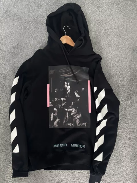 Off white caravaggio hoodie ss17 store