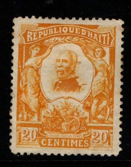 HAITI 1904 PRESIDENT Nord Alexis 20c SG113 MNG $0.98 - PicClick