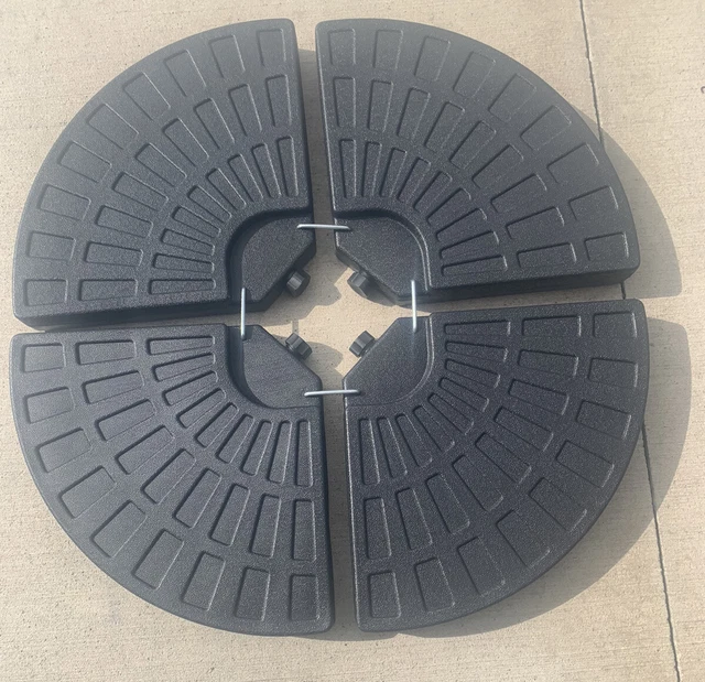 BEST CHOICE PRODUCTS 4 Piece Cantilever Offset Patio Umbrella Base