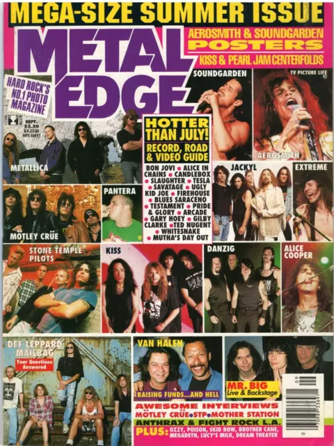 Metal Edge Presents Metallica Magazine (September 1996, Vol. 39)