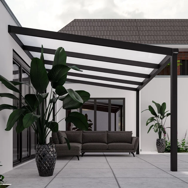 Pergola Aluminium 4x3 Toit Polycarbonate