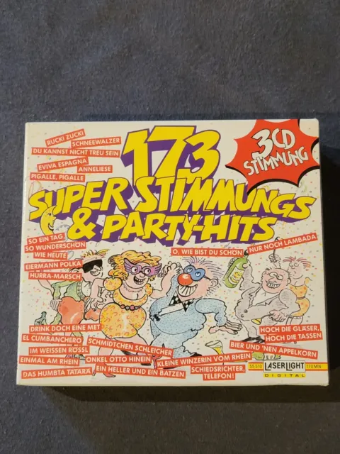 173 Superstimmungs & Party-Hits von Various | 3 CD Set | Zustand sehr gut!