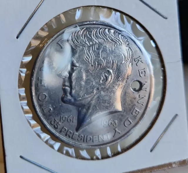 John F. Kennedy 1961 1963 Inauguration Commemorative Coin Medal Souvenir JFK