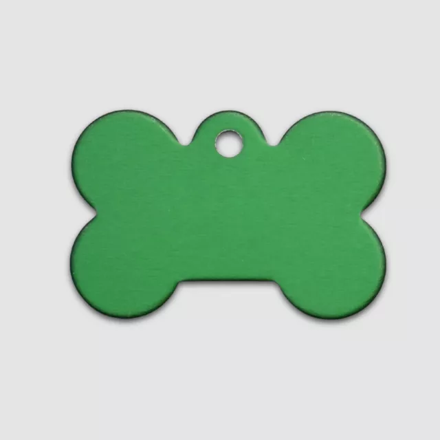 Pet ID Name Tag Tags Deep Engraved Dog Cat Bone Customised and Personalised