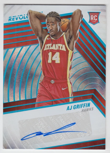 2022/23 Panini Revolution Aj Griffin Rookie Rc /25 Auto Infinite Autograph