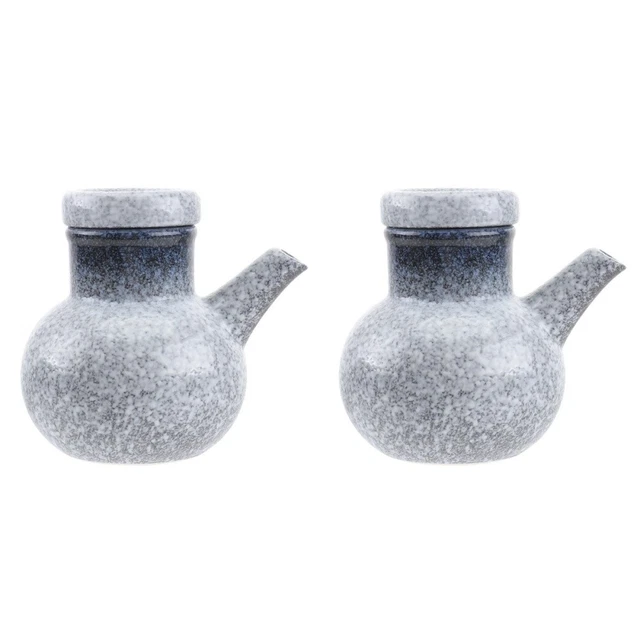 2 piezas botella de especias dispensador de vinagre botella ensalada dispensador de aceite