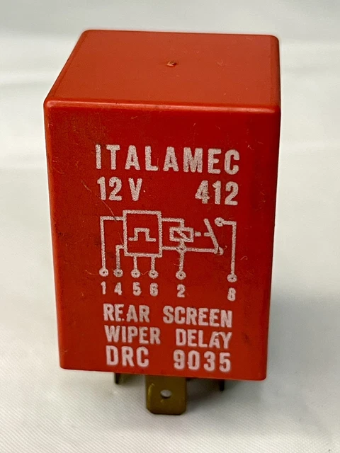 thumbnail image 2 of Land Rover Range Rover 6-Pin Wiper Delay Relay – Bowers CUR02-067 (AMR2341) 12v 30A 2 of 3