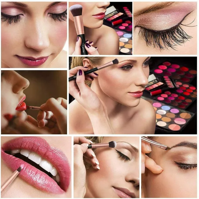 16 Pcs Make up Brushes Set Professional Foundation Eyeshadow makeup tools UK Hot 2
