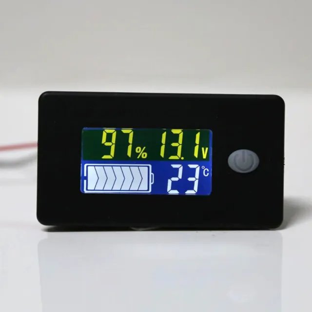 12V/24V/48V LCD Digital Battery Capacity Status Display Indicator Monitor Meter*